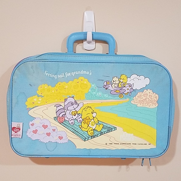 Rare Vintage Care Bears Pocket Compact Handbag Purse Mirror *CHOOSE!* 1980s